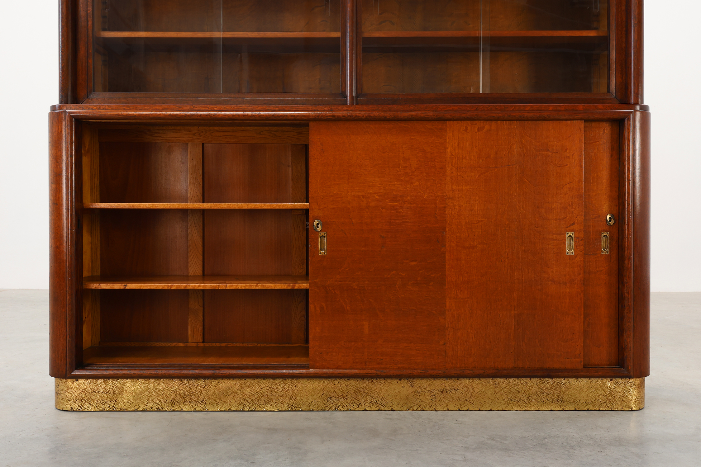 Large Art Deco Apothecary Cabinet Attr. to De Coene, Belgium ca. 1920thumbnail